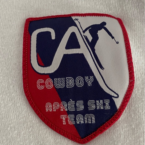 California Cowboy Apres Ski Team Sweatshirt Size L - Picture 3 of 9